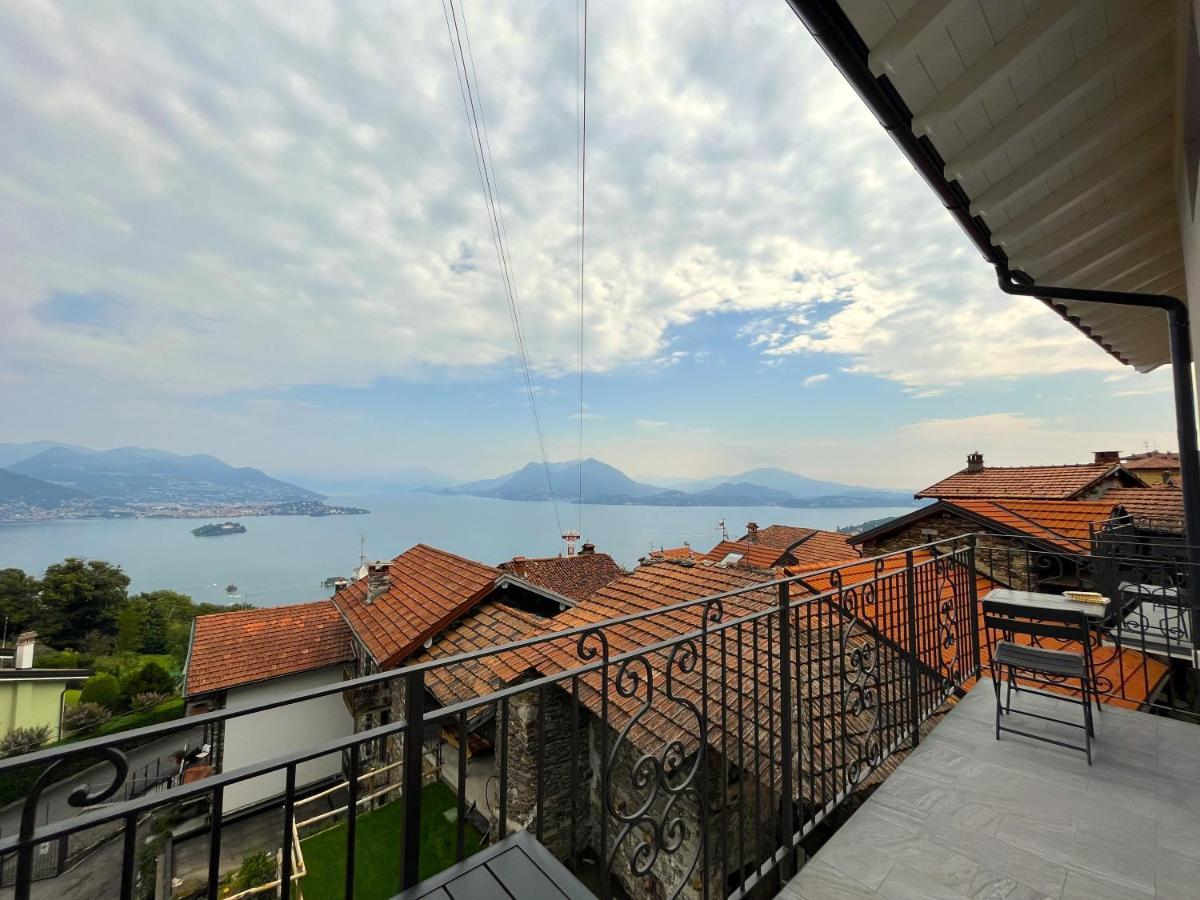 Ca Di Cambret With Lake View Stresa Bagian luar foto